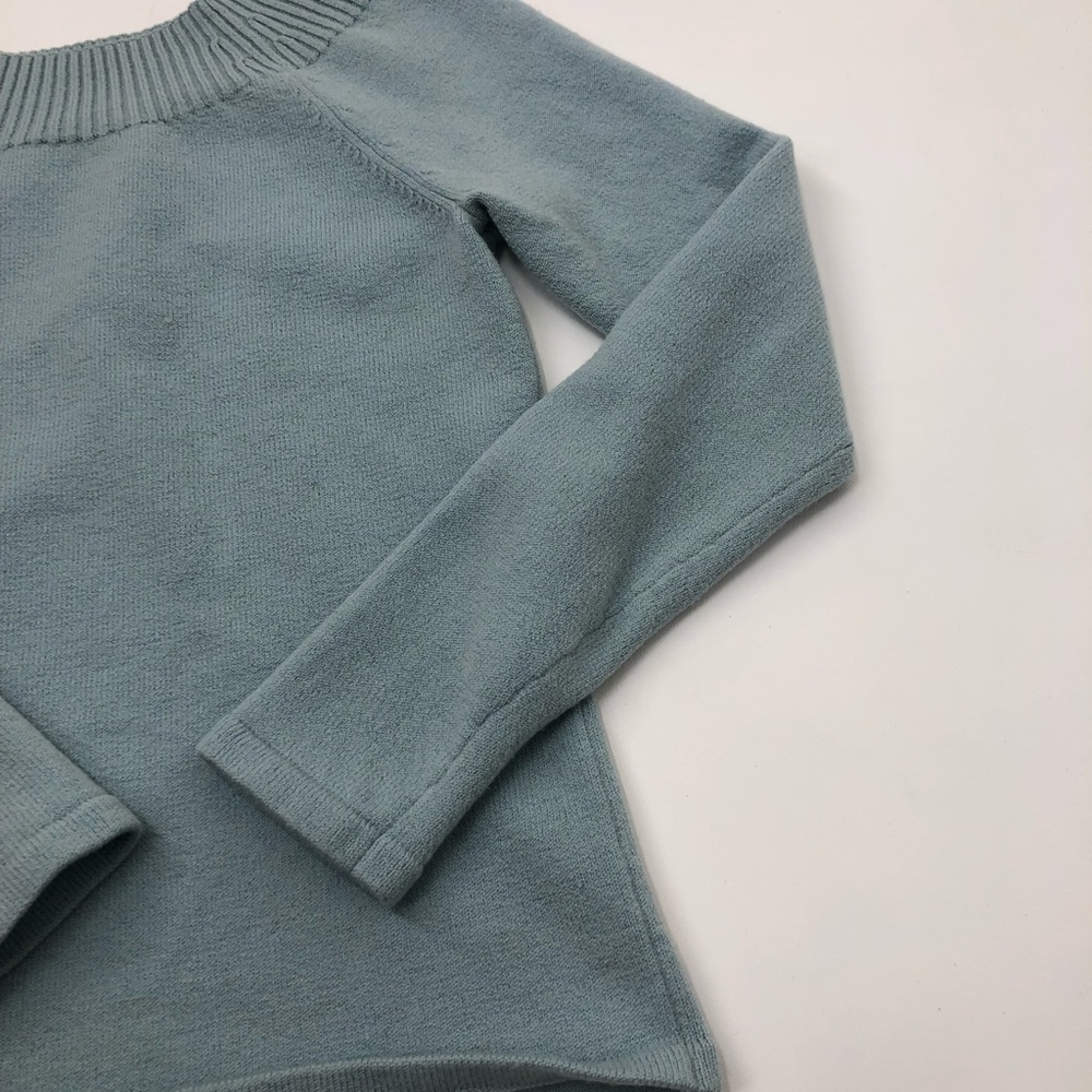 Ann Taylor Light Blue Wool Sweater - Picture 3 of 6